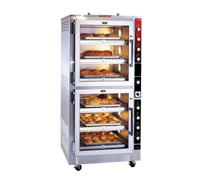 6 Pan Double Oven Natural Convection Oven